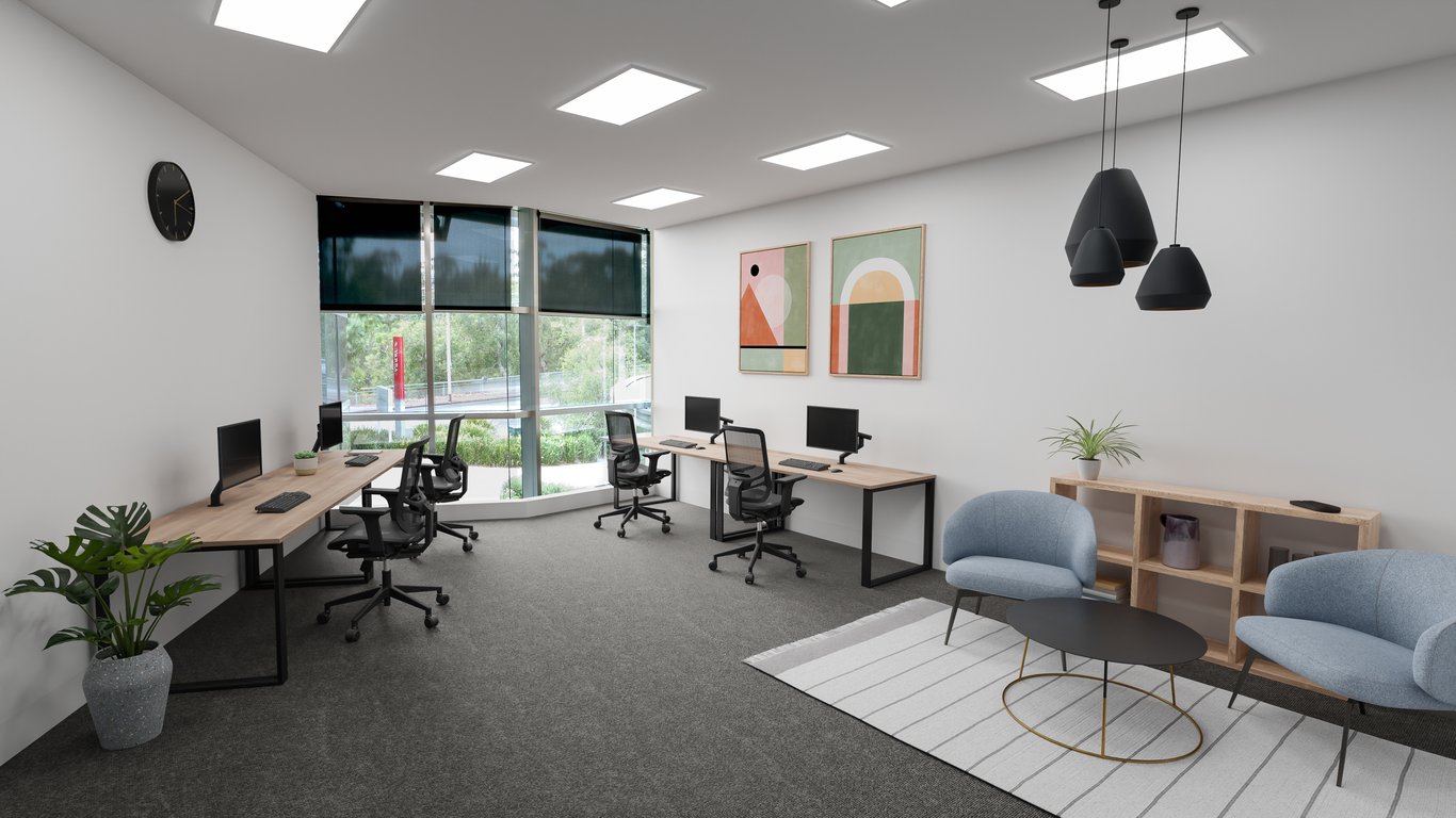 An interior shot of Suite 4