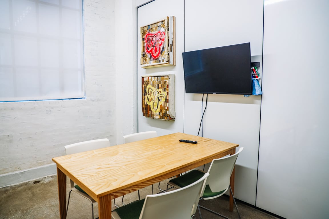 An interior shot of Conference Room Y