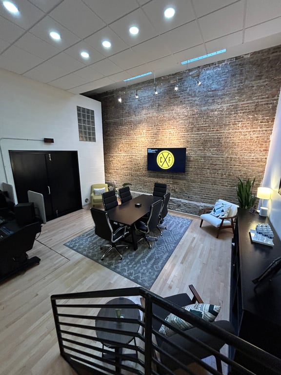 An interior shot of Studio Lounge