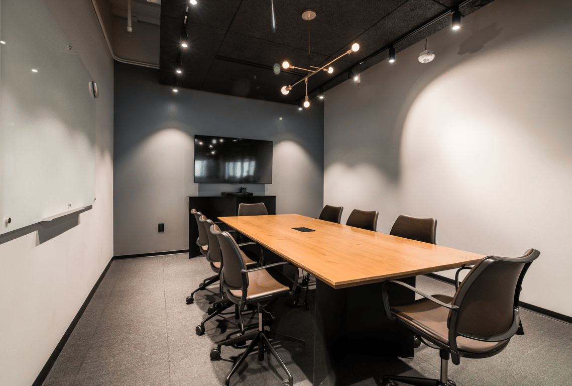 An interior shot of Conference D