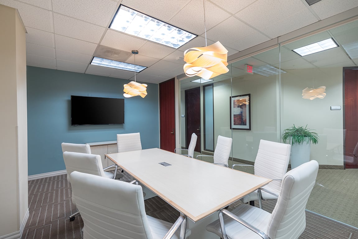 An interior shot of 8 Person Meeting Room - Large