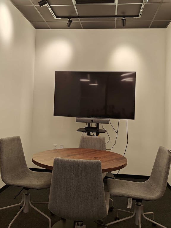 An interior shot of Conference Room E