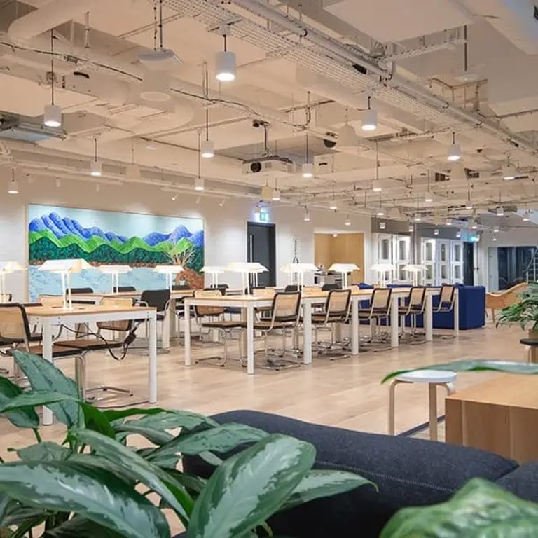 An interior shot of Oneder - Shoreditch Exchange