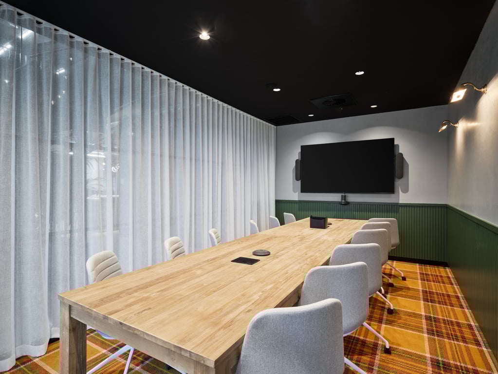 An interior shot of Quarterback