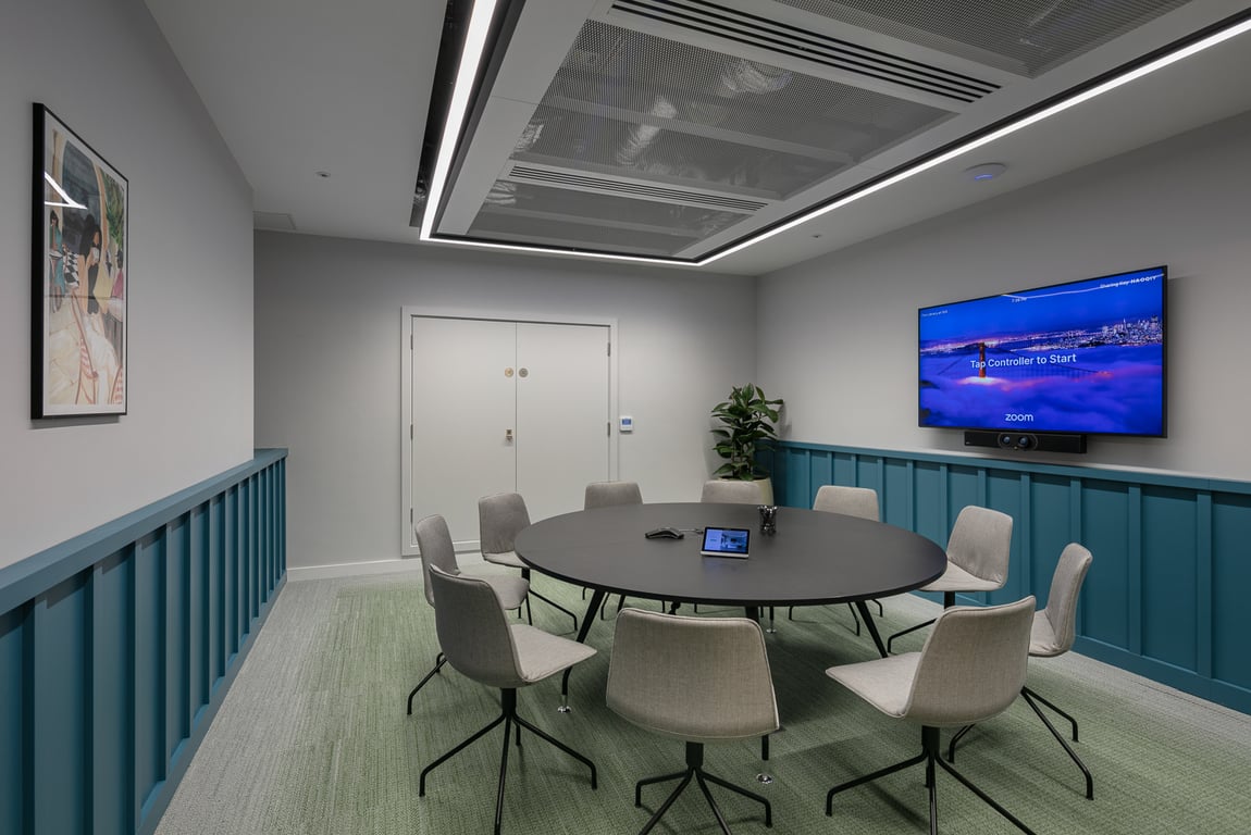 An interior shot of The Library