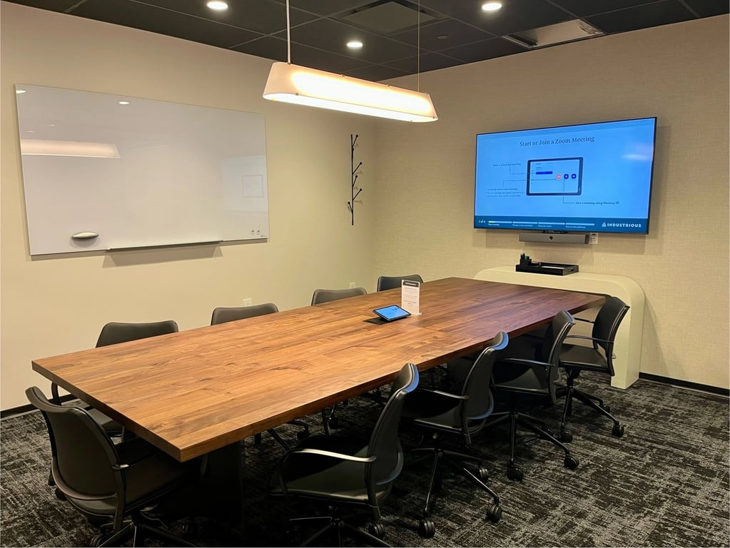 An interior shot of Conference 1-B