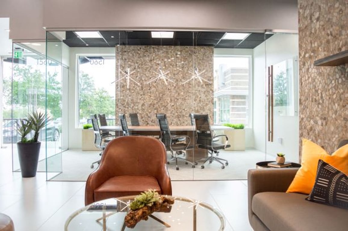 An interior shot of The White Boardroom