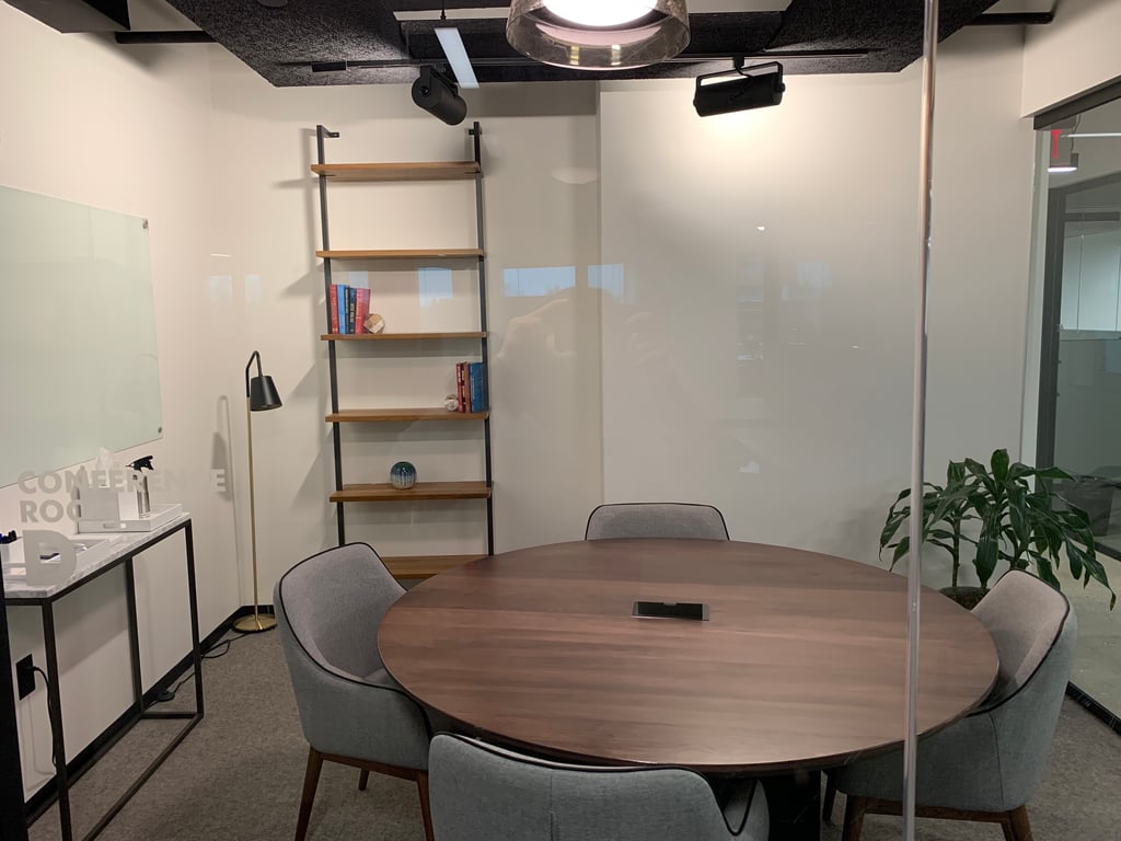An interior shot of Conference D