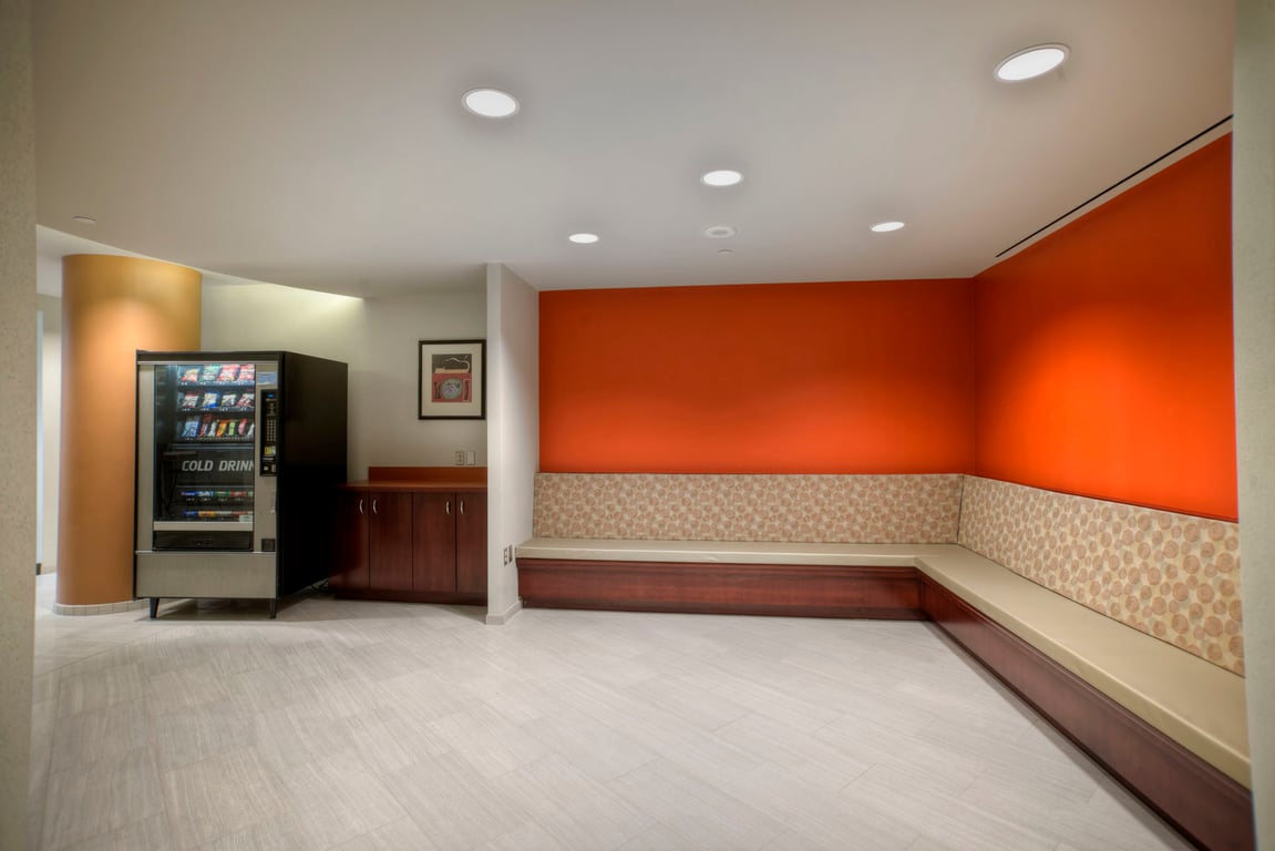 An interior shot of Metro Member Lounge