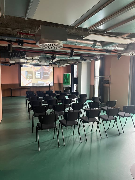An interior shot of MEETING ROOM 2+3