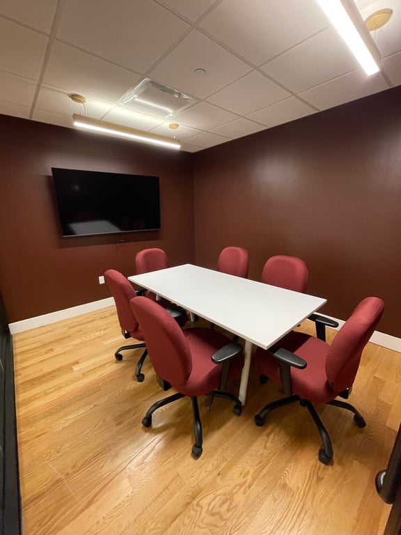 An interior shot of Small Meeting Room