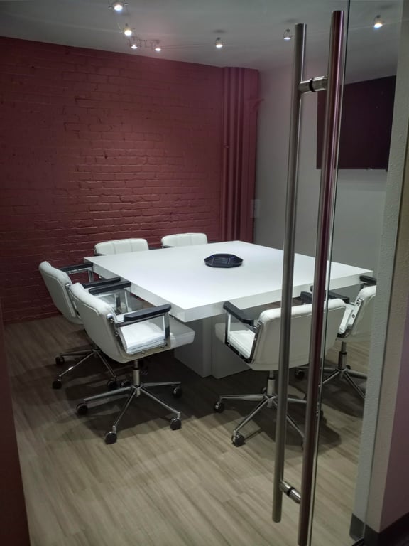 An interior shot of Meeting Room 3 (6 person)