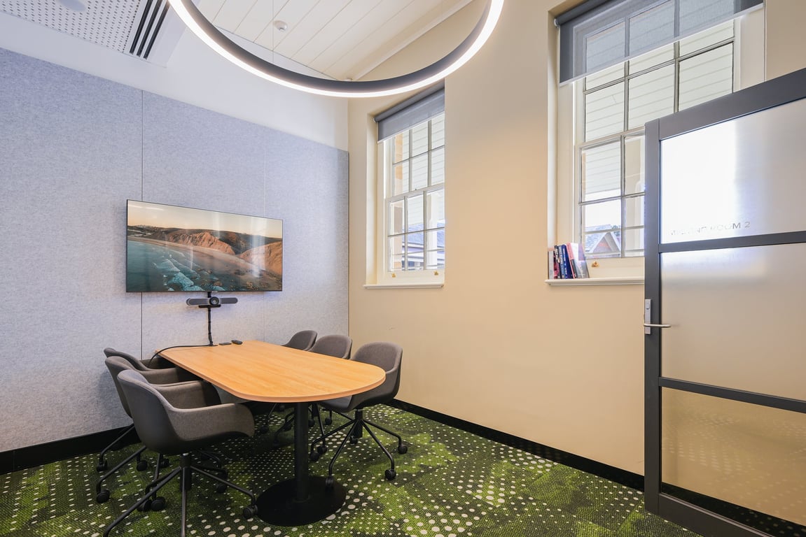 An interior shot of Meeting Room 1