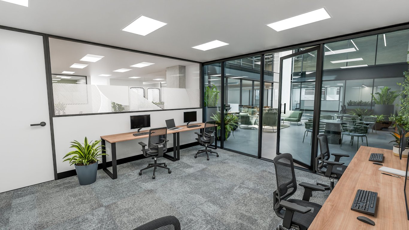 An interior shot of Suite 8