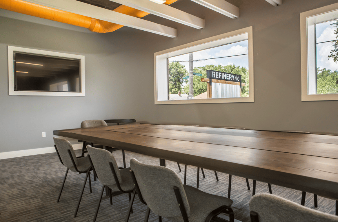 An interior shot of Boardroom