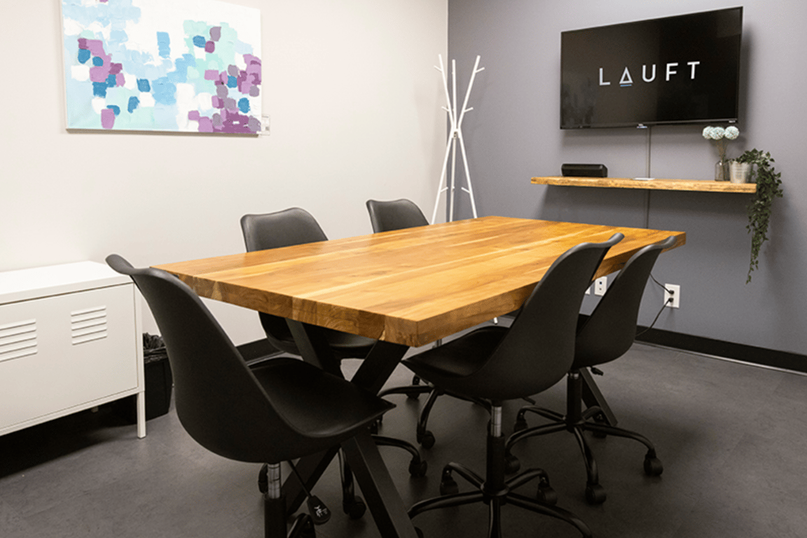 An interior shot of Workroom