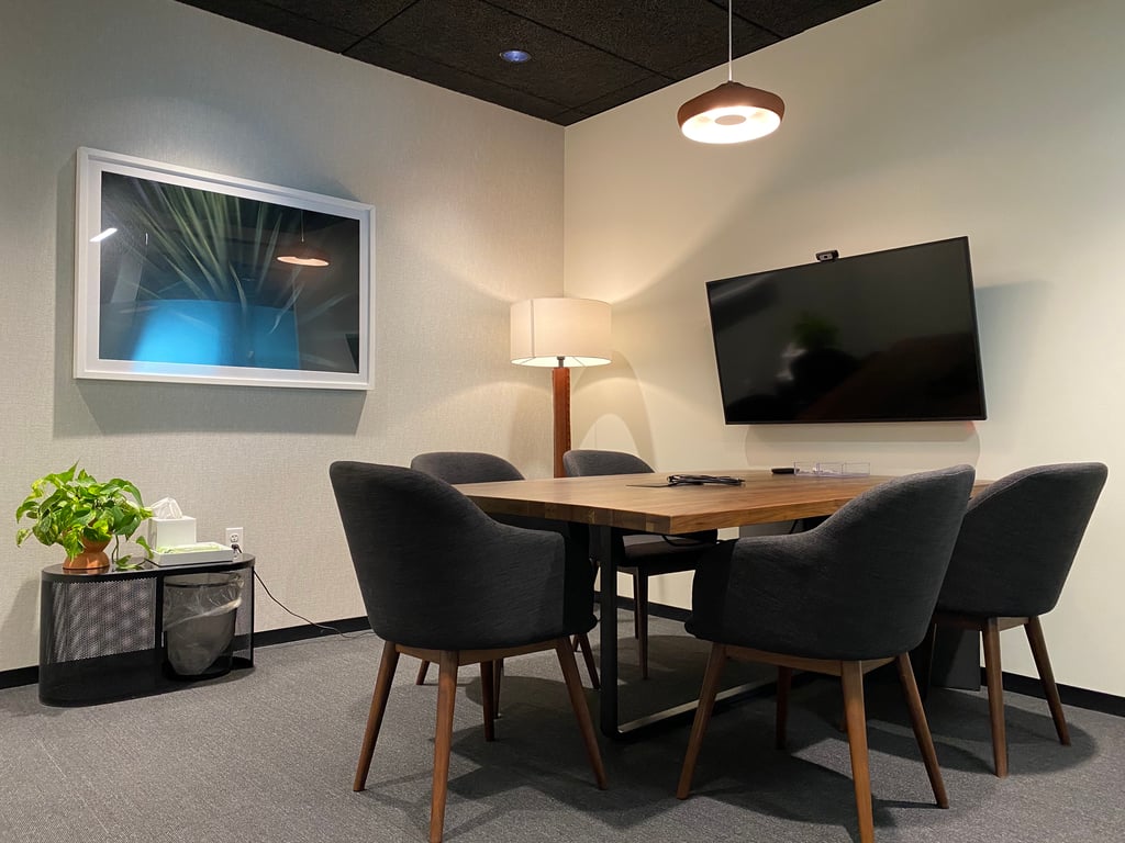An interior shot of Conference F