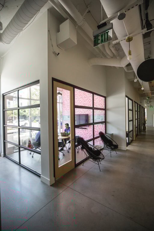An interior shot of Pink Room