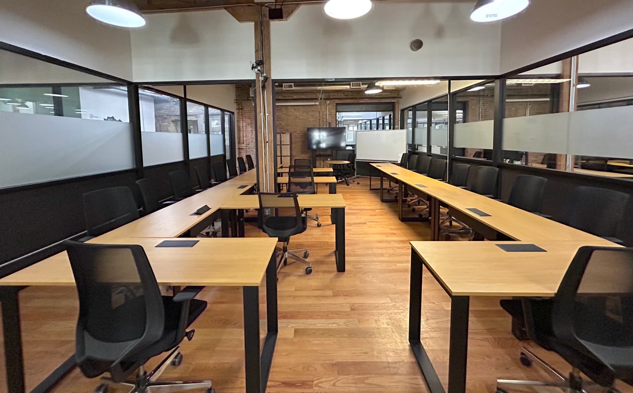 An interior shot of Training Room