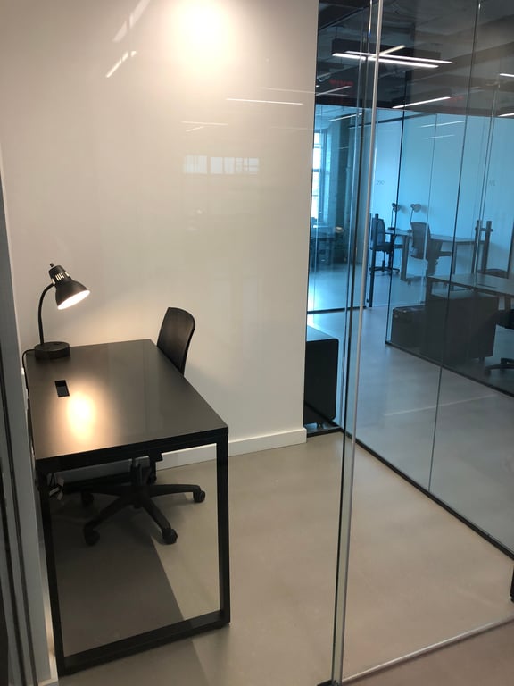 An interior shot of 1 Desk Interior Office