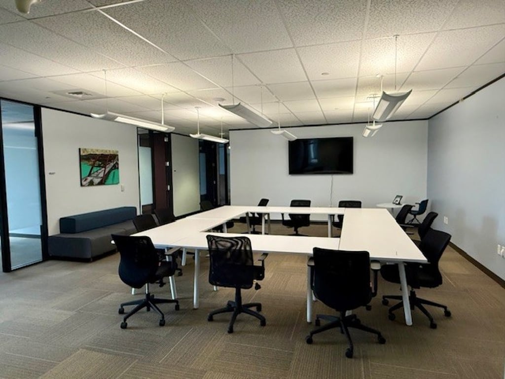 An interior shot of Training Space