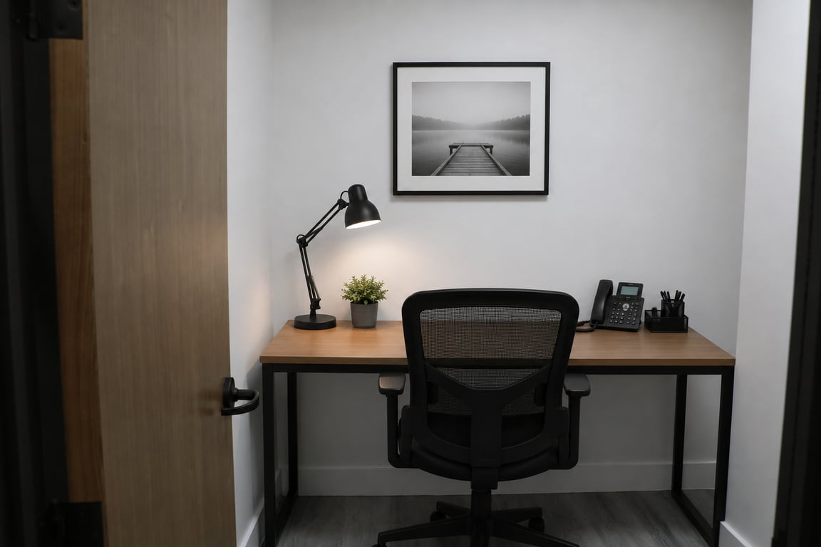 An interior shot of Interior Private Office - 03