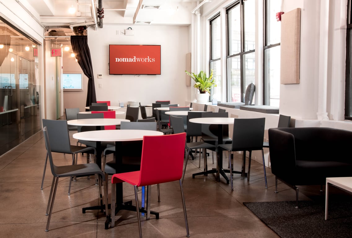 An interior shot of Innovation Hub