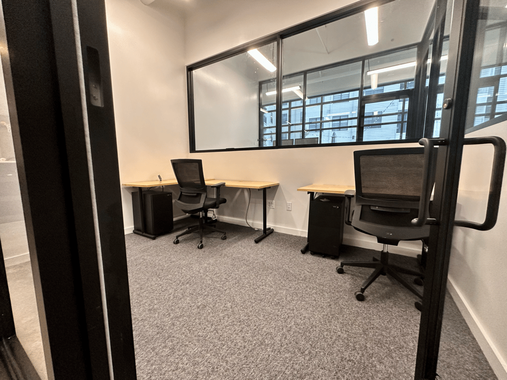 An interior shot of Private 2 Person Office