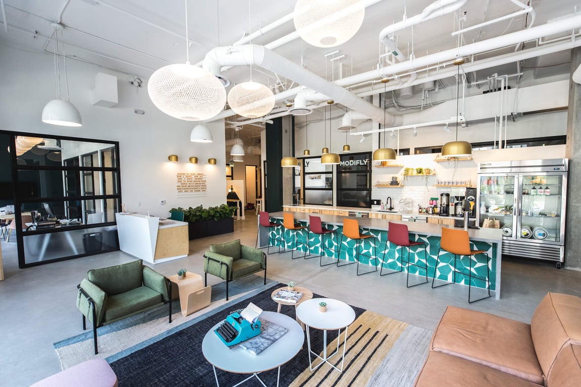 An interior shot of Union Cowork - San Marcos