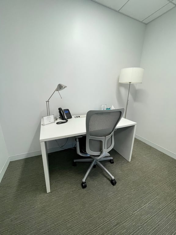 An interior shot of Single Person Day Office