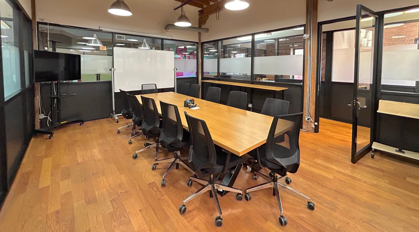 An interior shot of Magnificent Mile Boardroom