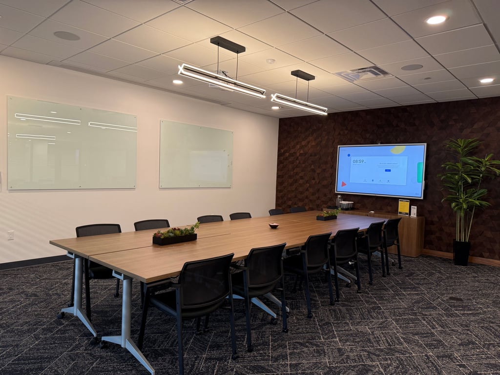 An interior shot of Addison Room (Large Conference Room)