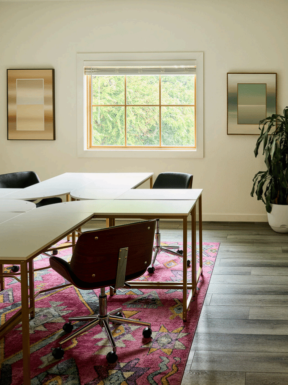 An interior shot of Studio Q