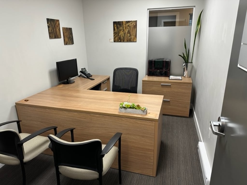 An interior shot of Office 8