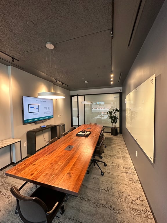 An interior shot of Conf Room B