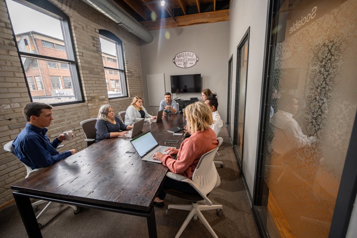 An interior shot of The Sociable | Meeting Room