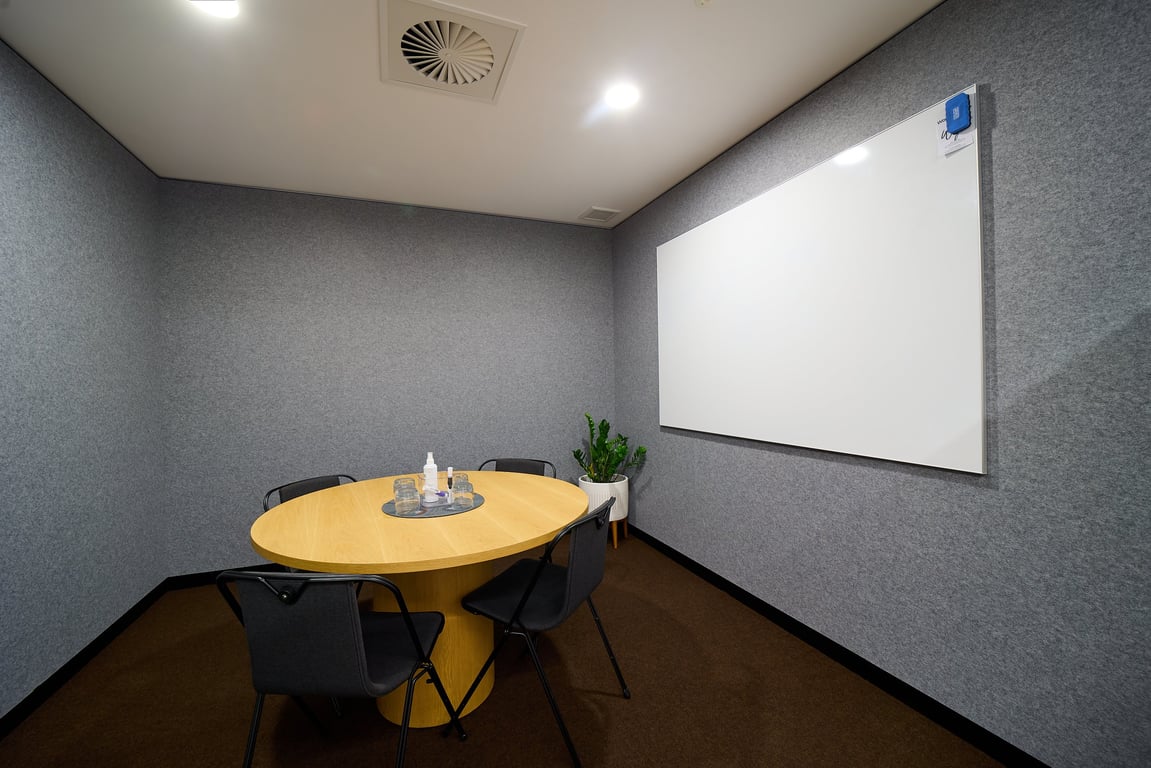 An interior shot of Meeting Room 5 - 4 person