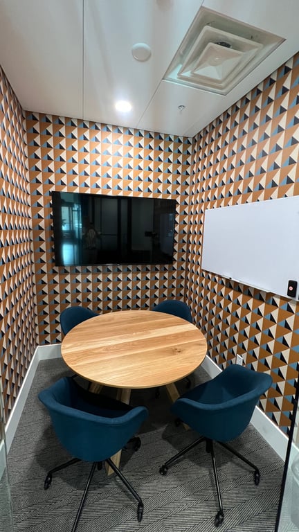 An interior shot of Quicksilver Meeting Room