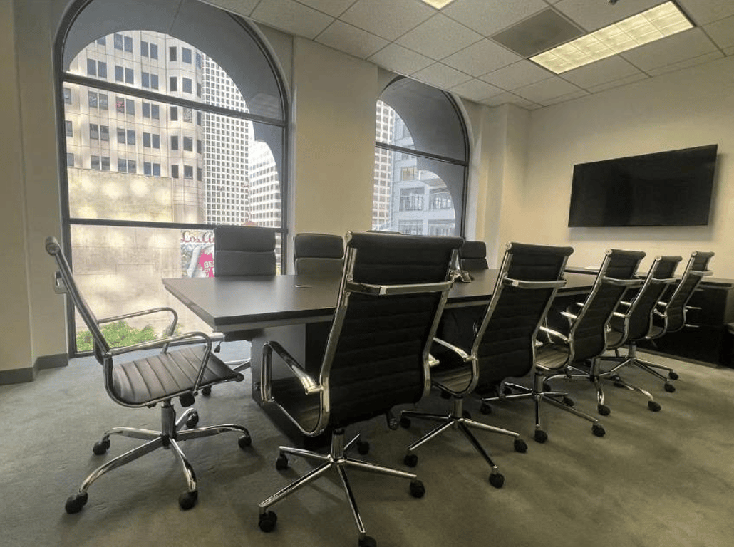 An interior shot of Large Meeting Room