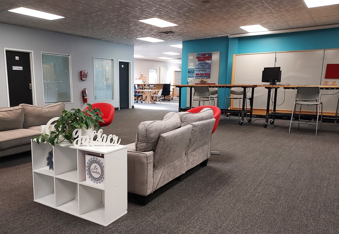 An interior shot of LaunchHouse