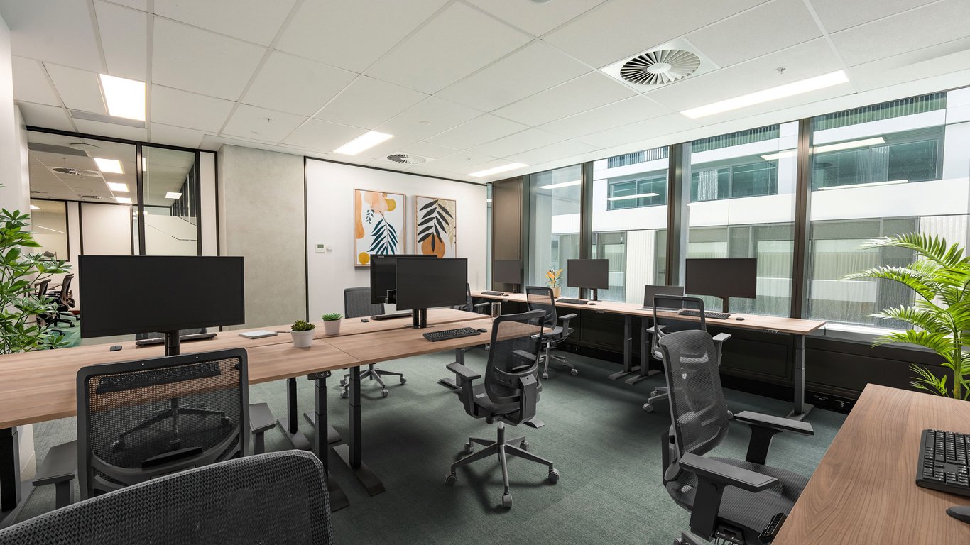 An interior shot of Suite 13
