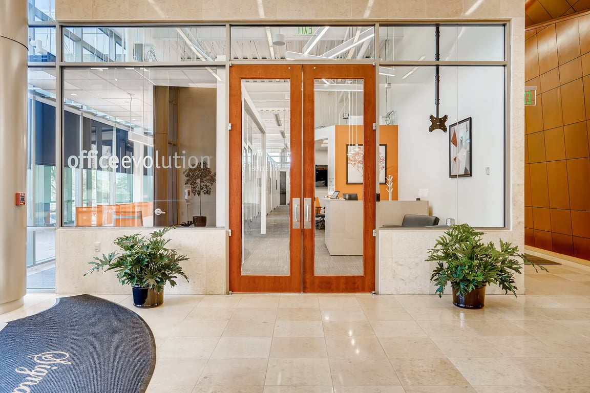 An interior shot of Office Evolution - Golden