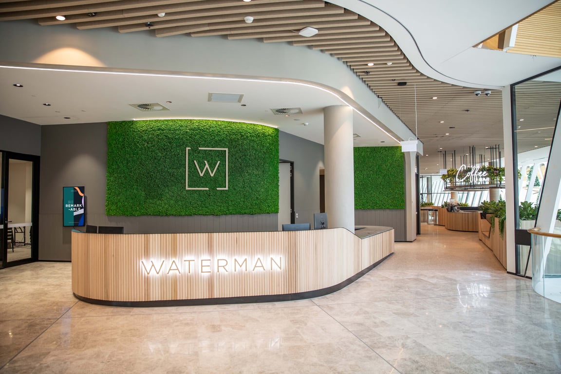 An interior shot of Waterman - Eastland
