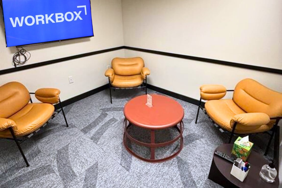 An interior shot of Cowboys Meeting Room