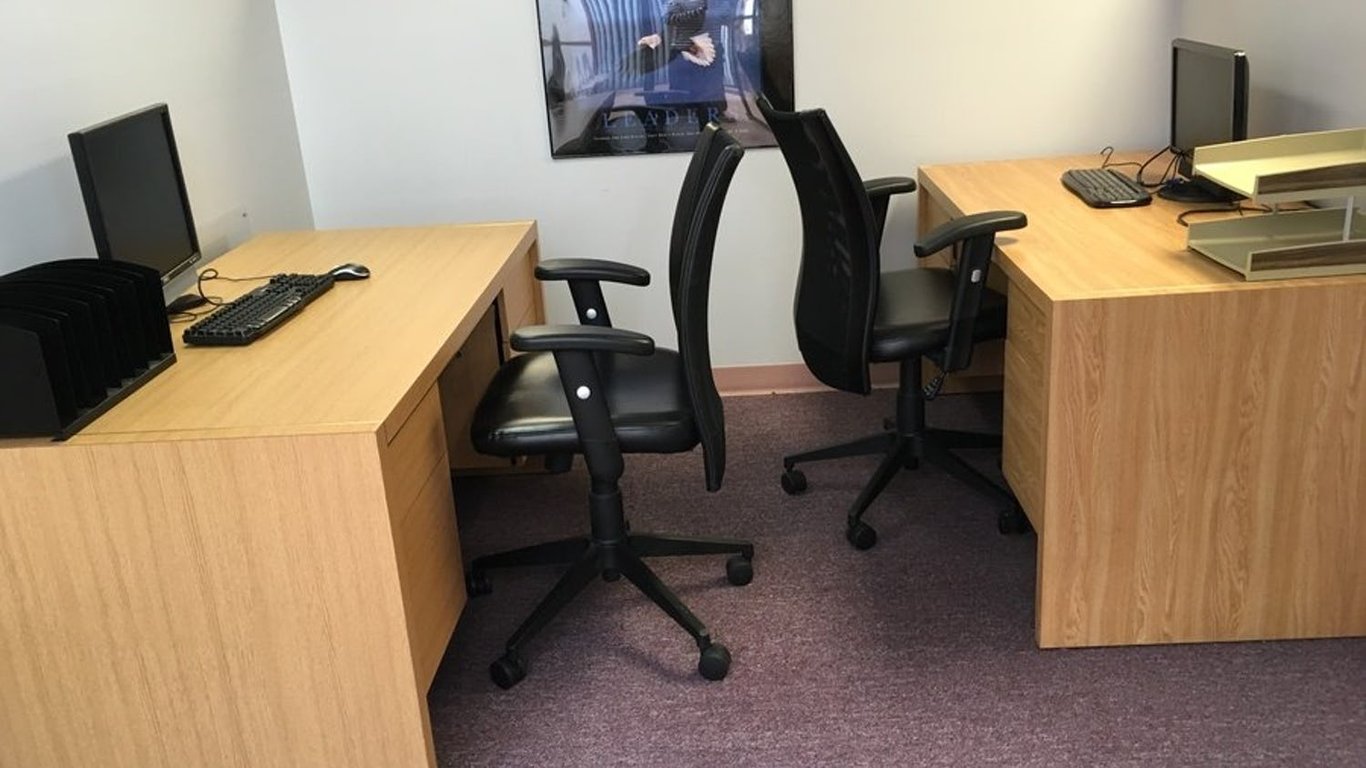 An interior shot of Dedicated Desk