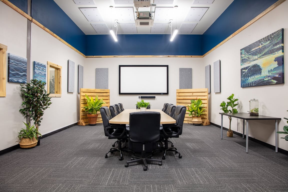 An interior shot of Bison Conference Room