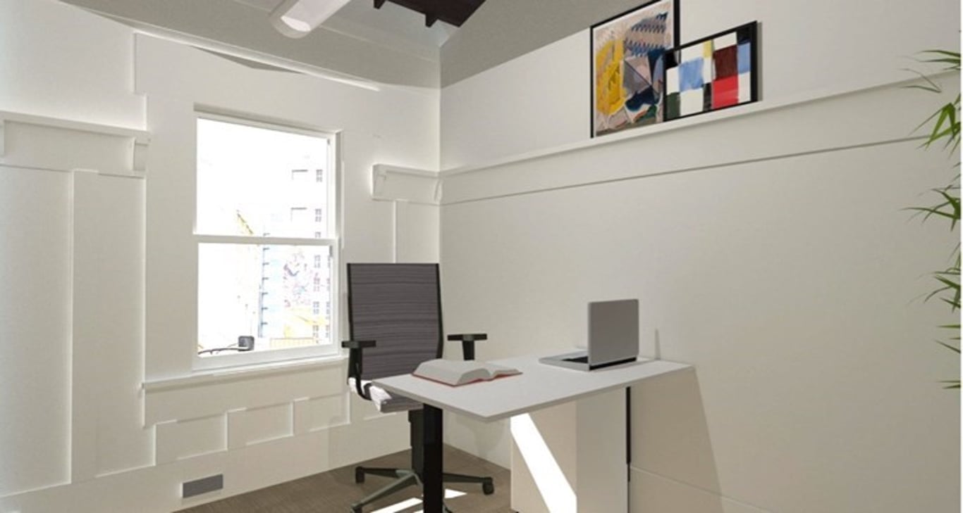 An interior shot of Suite 312