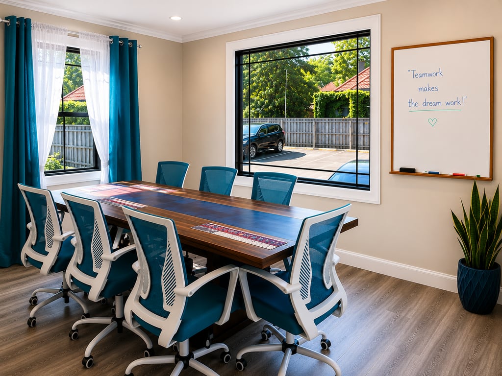 An interior shot of VIP Conference Room for Up to 10