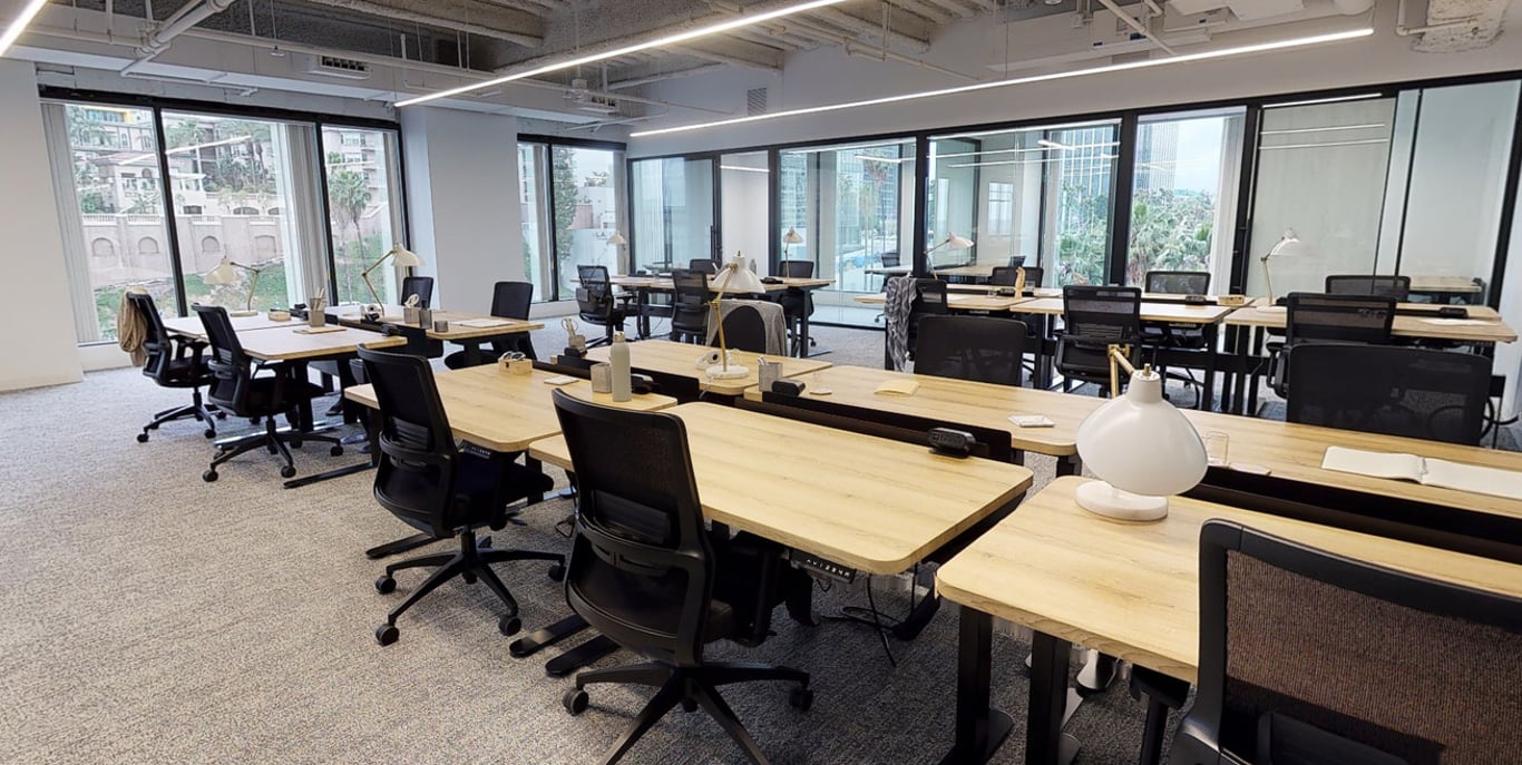 An interior shot of Team Room 738