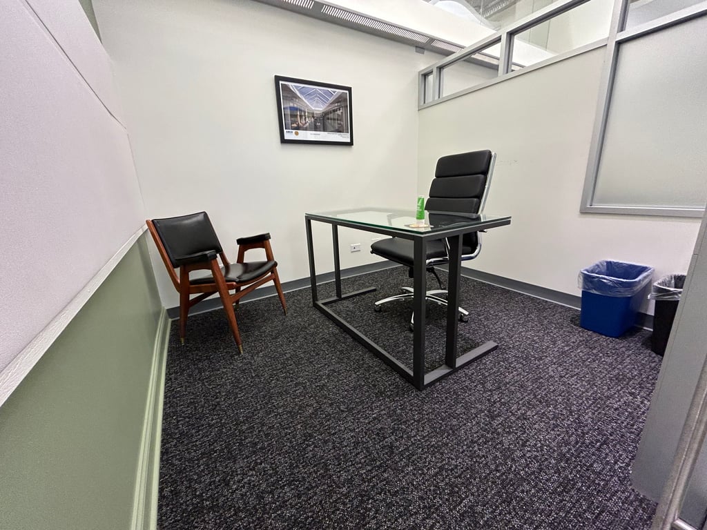 An interior shot of Office L